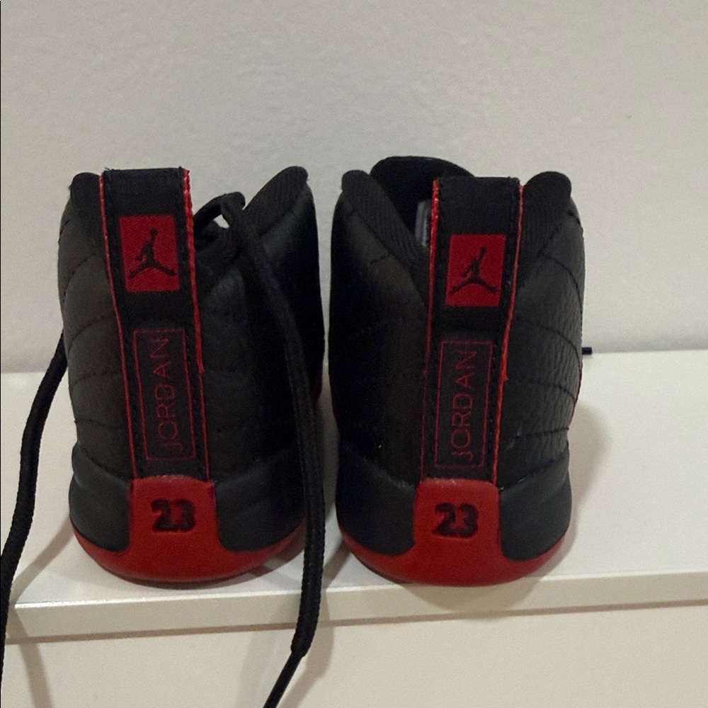 Jordan Kids Black and Red Sneakers - Picture 3 of 4